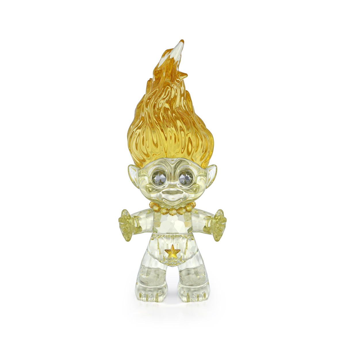 Swarovski Good Luck Trolls, Yellow Troll